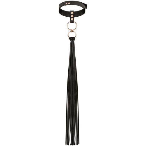 Rosy Gold Collar with Flogger Black Cijene
