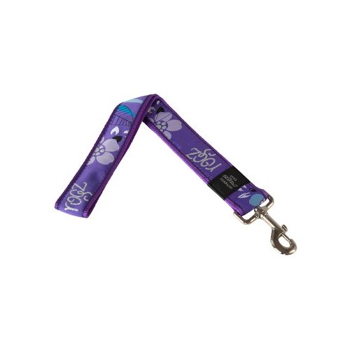 Rogz special purple forest agent klasičan povodac za pse, ljubičasto-beli, xxl Slike