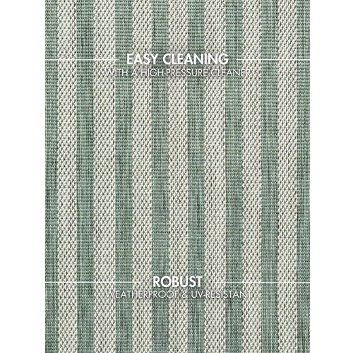 Ted Baker Zelena/kremno bela notranja in zunanja preproga 200x300 cm Haringey Linley &amp;ndash; Slike