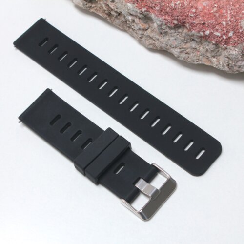 narukvica trendy za smart watch 22mm crna Slike