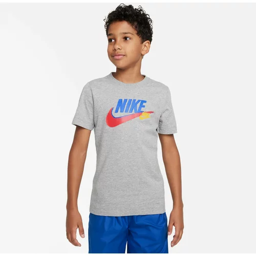 Nike NSW SI SS TEE Majica za dječake, žuta, veličina