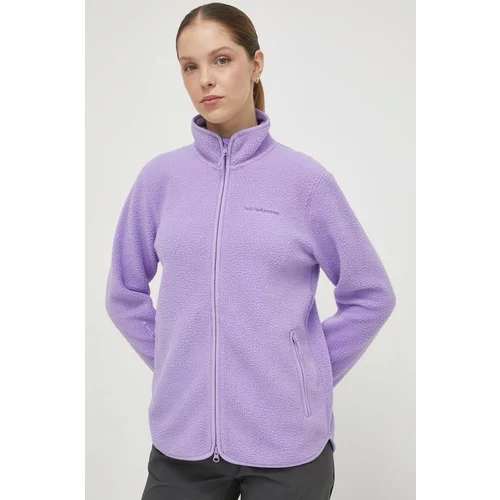 Peak Performance Športni pulover vijolična barva