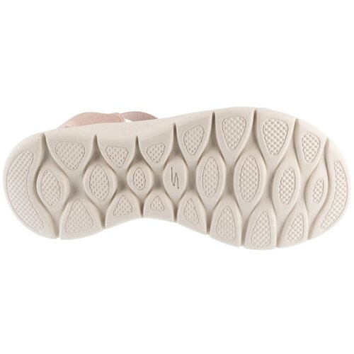 Skechers &amp;Scaron;portni sandali Slip-Ins: Go Walk Flex Sandal - Glimmer Up Rožnata Slike