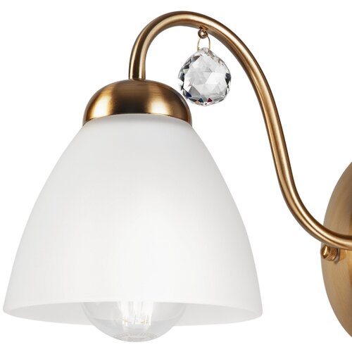  Zidna lampa MIRANDA 1xE27/60W/230V zlatna Slike