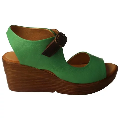 Bueno Shoes Sandali & Odprti čevlji - Zelena