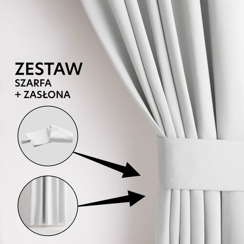 Restilo Bijela zatamnjujuća zavjesa 140x270 cm Eyelets &amp;ndash; Slike