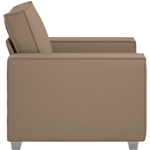 SOFA stolica Boja cappuccina 100 cm Lažna koža Slike