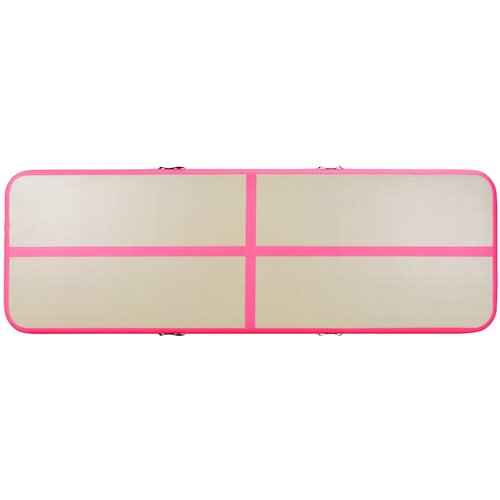  Strunjača na napuhavanje s crpkom 600 x 100 x 10 cm PVC roza Slike