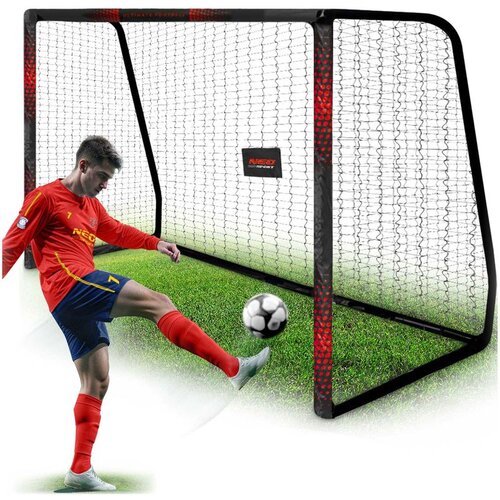  Nogometni gol 300 x 200 x 120 cm ns-473 crno-crveni Cene