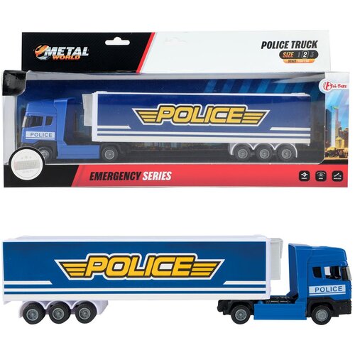 Metal Policijsko vozilo, Plavo Slike