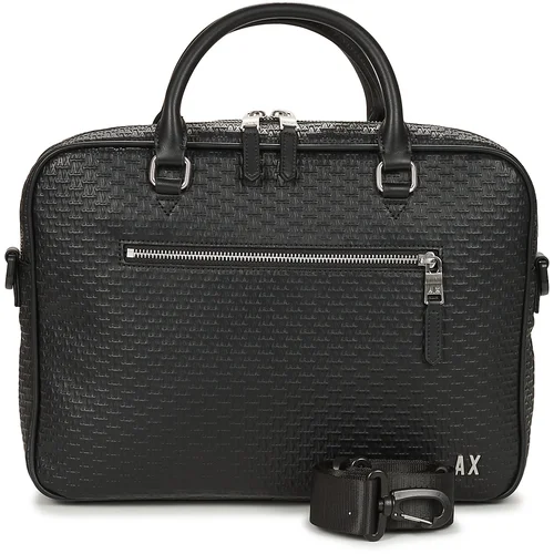 Armani Exchange ELBA BRIEFCASE Crna