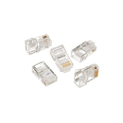 Konektor 10 komada LC-8P8C-002/10 GEMBIRD CAT6 RJ45 Slike