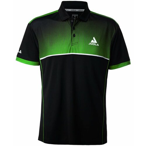 Joola Pánské tričko Shirt Edge Black/Green M Slike
