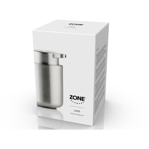 Zone Dozirnik za milo iz nerjavečega jekla v mat srebrni barvi 300 ml Ume &amp;ndash; Slike