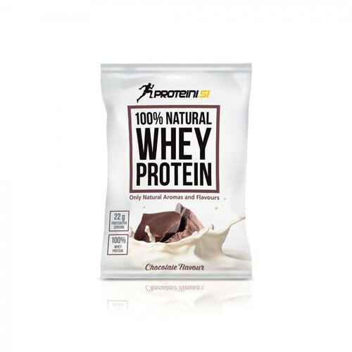 Proteini.si protein 100% natural whey chocolate 30g Slike