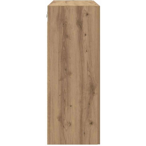  Ormarčići montirani na zid 2 pcs hrast artisan Slike