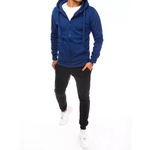 DStreet Men's tracksuit blue and black AX0638