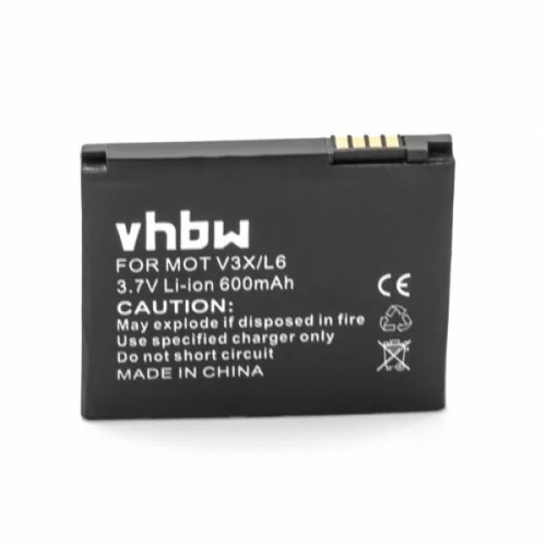VHBW Baterija za Motorola C257 / C261 / L6 / E8, 600 mAh