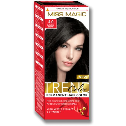 Miss Magic farba za kosu Trend Permanent Hair Color SOL-MMNF-4.0 Slike