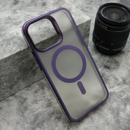 Maska camera drop magsafe za iphone 15 pro max/ ljubičasta Slike