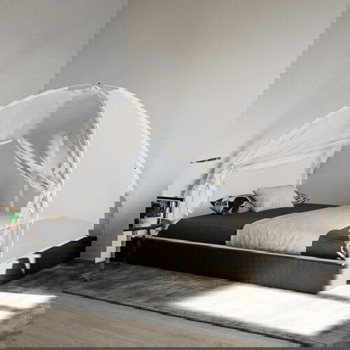 vidaXL Komarnik mongolski z vrati 220 mreža bela 200x200x130 cm Cene