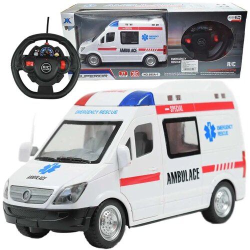 Magic Toys RC daljinski upravljač hitne pomoći sa svjetlosnim efektima 1/48 omjer 27 MHz 23 cm Cijene