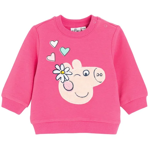 Cool club pulover DR LCG2900189 PEPPA PIG D roza 98