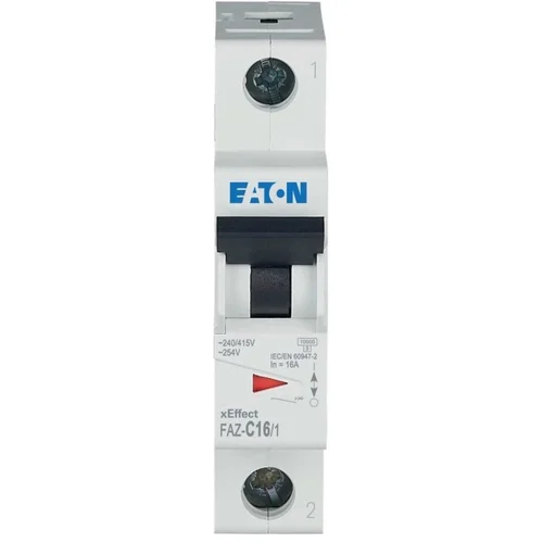 Eaton 278561 FAZ-C16/1 zaštitna sklopka za vodove 16 A 230 V/AC