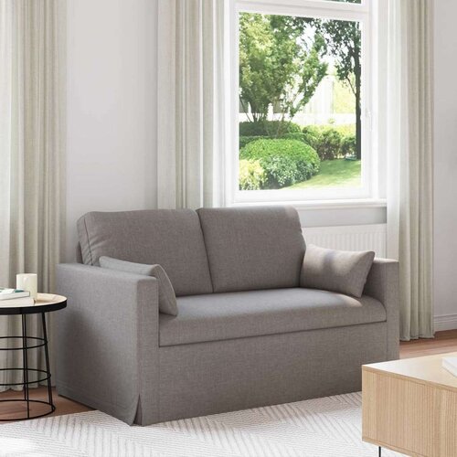 SOFA Sivo-smeđa 138 x 78 x 80 cm Metal Cene