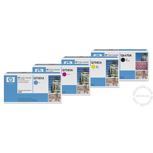 HP - Toner za Q7581A (plava), zamjenski Slike