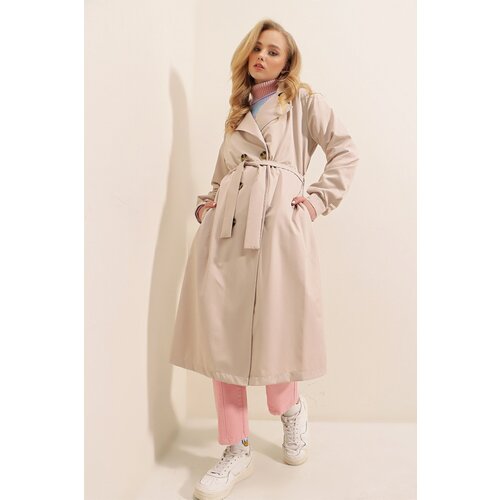 Bigdart Trench Coat - Beige - Double-breasted Cijene