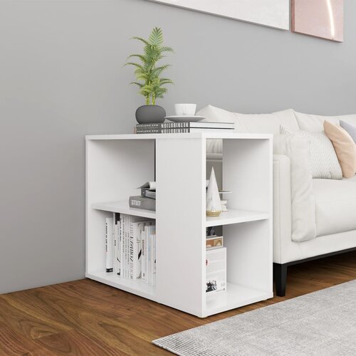 vidaXL Bočni ormarić bijeli 60 x 30 x 50 cm od iverice Cijene