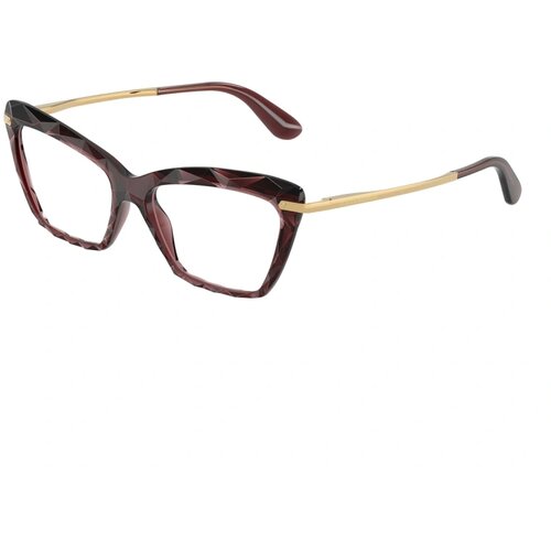 Dolce &amp;amp; Gabbana Ženski okvir za naočare 0DG5025 3045, Bordo - Zlatni Slike
