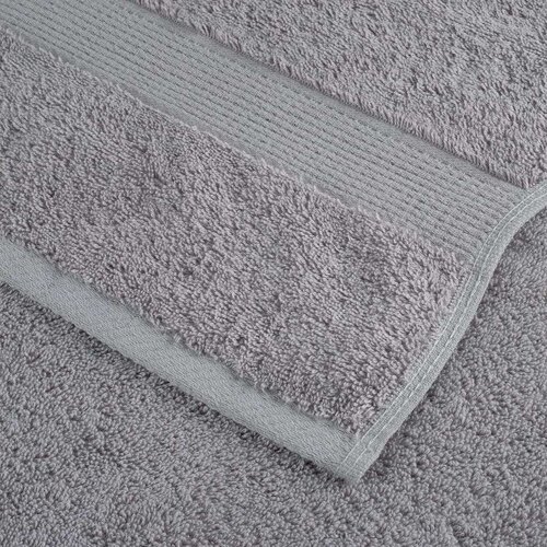  8-dijelni vrhunski set ručnika SOLUND sivi 600 gsm Slike