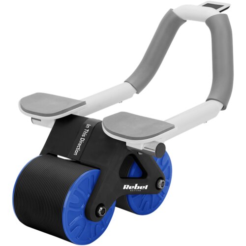 Rebel ACTIVE Dupli točak za trbu&amp;scaron;njake AB roller sa tajmerom crno-plavi RBA-3068-BL Slike