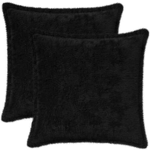  Presvlaka za jastuk 2 kom. HOUTEN Crna 45 x 45 cm - Crna 45 x 45 cm 2 Cijene