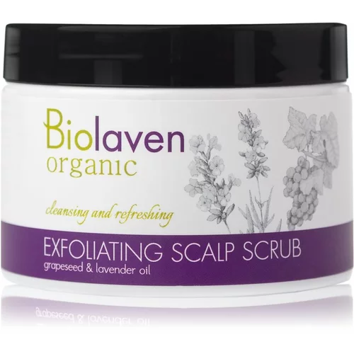 Biolaven organic exfoliating scalp scrub