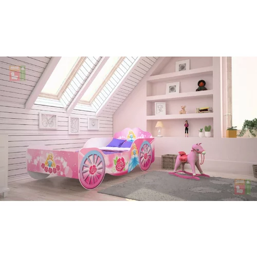 ADRK Furniture Otroška postelja Kareta - 70x140 cm