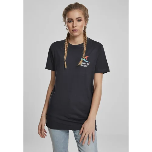 Mister Tee Ladies Exhale Tee navy