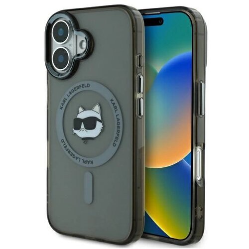 Karl Lagerfeld IML METAL CHOUPETTE HEAD OVITEK ZA MAGSAFE ZA IPHONE 16 PLUS, (21897867) Cene