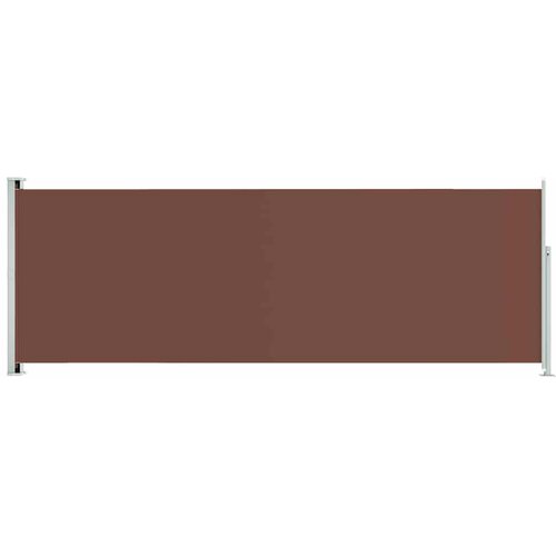 Maison Chic Zložljiva stranska tenda - Senčniki za teraso 220x600 cm rjava, (22039298) Slike