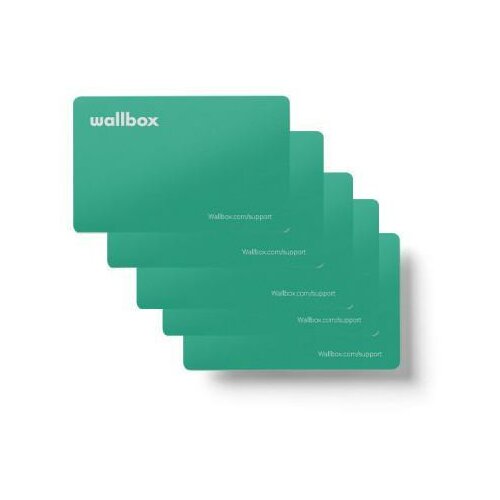 Wallbox rfid kartica 25/1 (RFID-25) zelena Slike