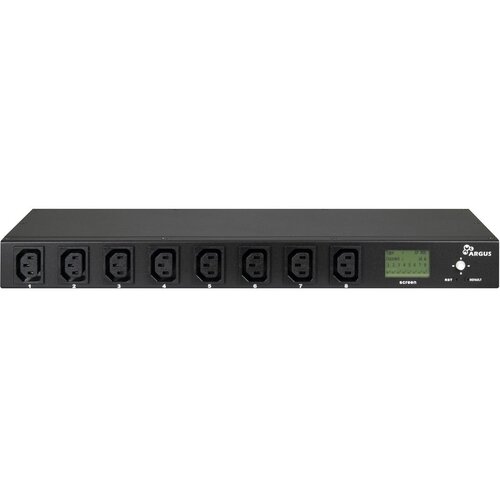 InterTech PDU SA-0816 power distribution unit (PDU) 8 AC outlet(s) Black Slike