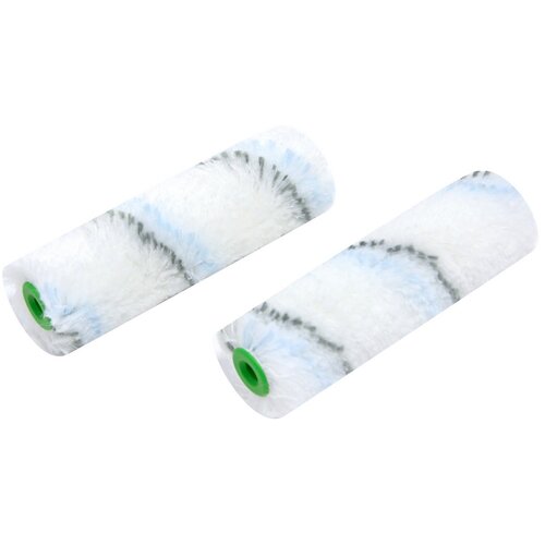 Decora RUČNI PRIBOR VALJAK 2/1 POLYESTER PLAVO/SIVI 10CM Slike