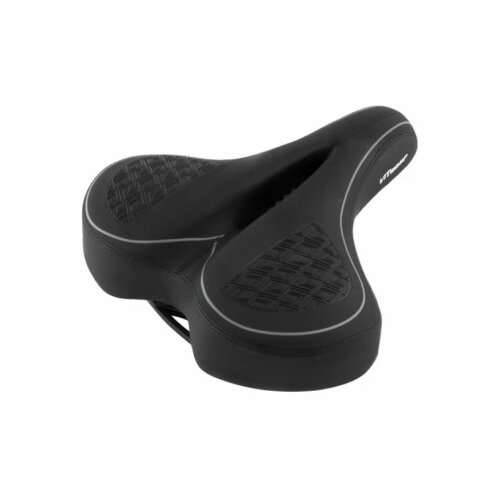 ViTcomp Sedlo mtb komfort crno sivo Slike
