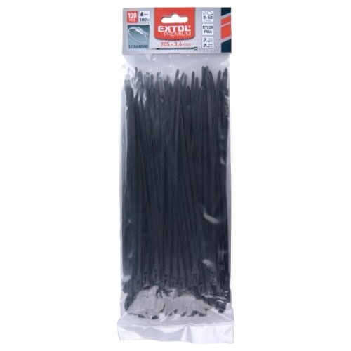 PVC VEZICE 205X3.6MM , 100KOM, CRNE , EP Cene