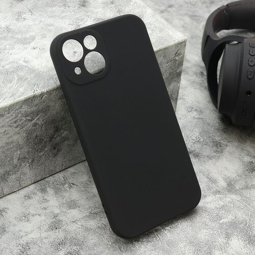 Maska VELVET TOUCH za iPhone 13/ crna Slike