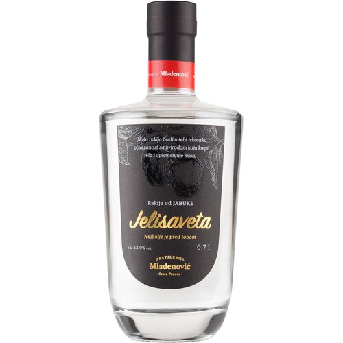 DESTILERIJA MLADENOVIĆ Rakija od jabuke Jelisaveta, 0.7l Cene