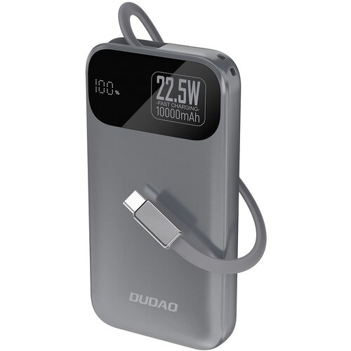 Dudao POWERBANK K31 10000MAH 22,5W PD Z VGRAJENIM KABLOM ZA IPHONE 11 12, (5000337334) Cene