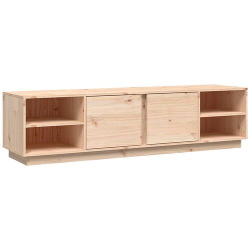 Maison Chic TV omarica - TV stojalo - Televizijska omarica 156x40x40 cm trdna borovina, (21700951) Slike